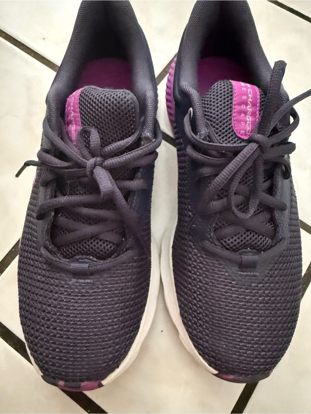Under Armour Charged Escape Running Shoes Dark Purple / Purple Size 7
